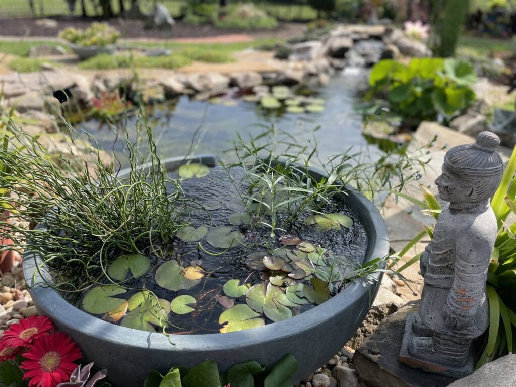 Single spillway bowl fountain